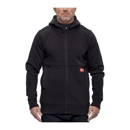 Работен суитчър с цип Milwaukee GRIDIRON Full-Zip, черен, размер L, 4932499389