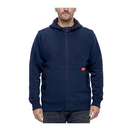 Работен суитчър с цип Milwaukee GRIDIRON Full-Zip, син, размер M, 4932499400