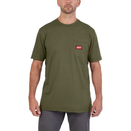 Работна тениска Milwaukee 4932493021, XL, зелена