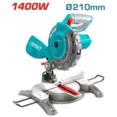 Настолен циркуляр с герунг TOTAL TS42142107, 1400 W, Ø 210 мм