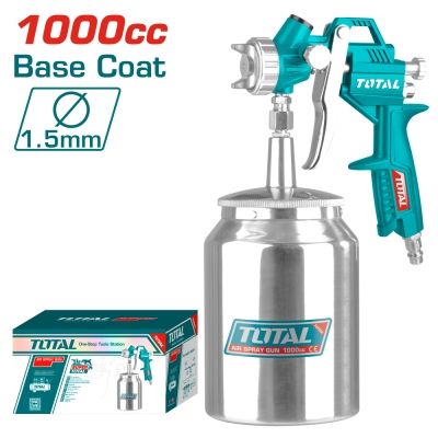Пистолет за боядисване TOTAL TAT11001, 1000 ml, 3 - 4 bar