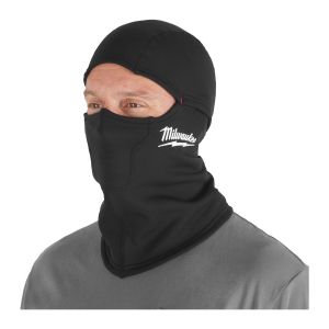 Термобалаклава Milwaukee WORKSKIN Mid-Weight Cold Weather, черна, универсален размер, 4932499386