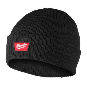 Зимна шапка Milwaukee Cuffed Beanie, черна, универсален размер, 4932499381