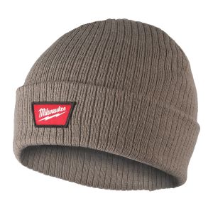 Зимна шапка Milwaukee Cuffed Beanie, кафява, универсален размер, 4932499384