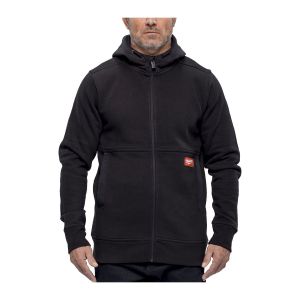 Работен суитчър с цип Milwaukee GRIDIRON Full-Zip, черен, размер M, 4932499388