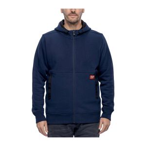 Работен суитчър с цип Milwaukee GRIDIRON Full-Zip, син, размер XXL, 4932499403