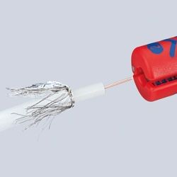 Knipex Инструмент за зачистване на кабели за ф 4.8-7.5 мм, 100 мм
