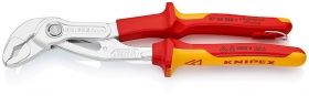 Knipex Клещи водопроводни с бутон за регулиране с изолация 250 мм, 2 ", 50 мм /Cobra VDE/