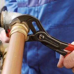 Knipex Клещи водопроводни с бутон за регулиране с изолация 300 мм, 2 3/4 ", 70 мм /Cobra/