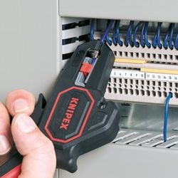 Knipex Клещи електротехнически за сваляне на изолация саморегулиращи се 150 мм, 0.2-6 мм2 /12 62 180/