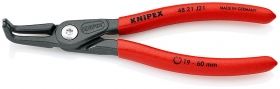 Knipex Клещи зегер извити с изолация 165 мм, 19-60 мм /48 21 J21 SB/