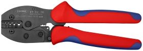 Knipex Клещи кербовъчни за кабелни накрайници 220 мм /PreciForce/