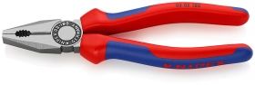 Knipex Клещи комбинирани с изолация 180 мм, 3.4 мм /03 02 180/
