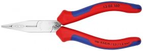 Knipex Клещи комбинирани за електрическа инсталация с изолация 160 мм, 1.6 мм, 2.5 мм2 /13 05 160/