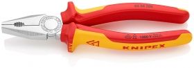 Knipex Клещи комбинирани с изолация 200 мм, 2.5 мм /03 06 200/