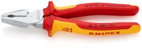 Knipex Клещи комбинирани усилени, с изолация 200 мм, 2.8 мм /02 06 200/