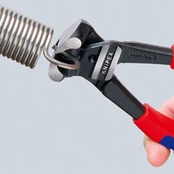 Knipex Клещи резачки за болтове странични, с изолация 200 мм, 6.0 мм /61 02 200/