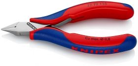 Knipex Клещи резачки за електроника странични, с изолация 115 мм, 0.3-0.8 мм /77 72 115/