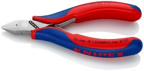 Knipex Клещи резачки за електроника странични, с изолация 115 мм, 0.3-1.8 мм /77 42 115/