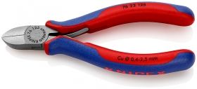 Knipex Клещи резачки за електроника странични, с изолация 125 мм, 2.5 мм /76 22 125/