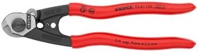 Knipex Клещи резачки за стоманено въже 190 мм, 5 мм /95 61 190/