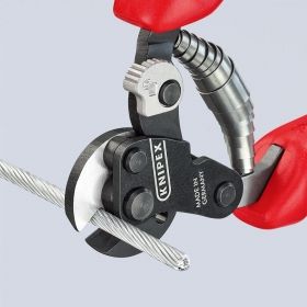 Knipex Клещи резачки за стоманено въже с изолация 160 мм, 6.0 мм /95 62 160/