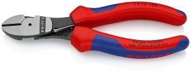 Knipex Клещи резачки странични усилени, с изолация 160 мм, 3.4 мм /74 12 160/