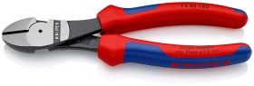 Knipex Клещи резачки странични усилени, с изолация 180 мм, 3.8 мм /74 02 180/