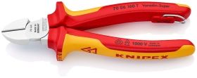 Knipex Клещи резачки странични, с изолация 160 мм, 4.0 мм /70 06 160 T/
