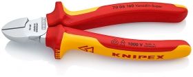 Knipex Клещи резачки странични, с изолация 160 мм, 4.0 мм /70 06 160/