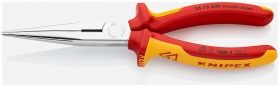 Knipex Клещи телефонни островърхи прави, с изолация 200 мм, 3.2 мм /26 16 200/
