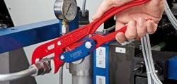 Knipex Ключ водопроводен двураменен S-форма 330.00 мм, 45.00 °, 1 " /Pipe Wrenches S-Type/