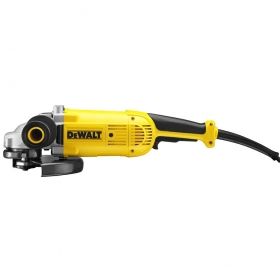 Ъглошлайф електрически DeWALT, D28498, с плавен старт, ф 230 мм, 2400 W, 6500 об./мин