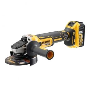 Ъглошлайф акумулаторен  DeWALT, DCG406, безчетков, ф 125 мм, 18 V, 9000 об./мин