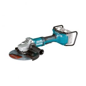 Ъглошлайф акумулаторен Makita, DGA900ZK с куфар, без батерии, 230 мм, 6000 об./мин, Li-Ion, 36 V