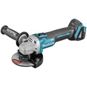 Ъглошлайф акумулаторен Makita, DGA506Z, безчетков, без батерия, ф 125 мм, 18 V, 8500 об./мин