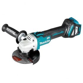 Ъглошлайф акумулаторен Makita, DGA511Z без батерия, безчетков, ф 125 мм, 18 V, 3000-8500 об./мин