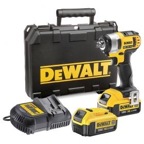 Гайковерт акумулаторен DeWALT, DCF880M2 ударен с батерии куфар и зарядно 18 V, 4 Ah, 203 Nm, 1/2"