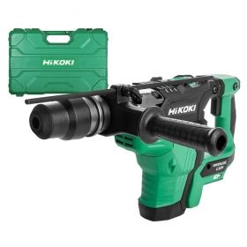 Перфоратор акумулаторен HiKOKI, DH36DMA, без батерия и зарядно, с куфар, SDS-max, 36 V, 8.5 J