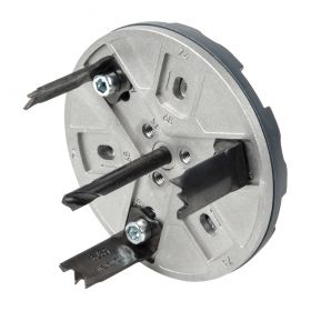 Wolfcraft 5983000 Трион кръгов със сменяеми ножове регулируем за гипскартон и дърво, ф 35-83 мм, 30 мм /AH-EL/