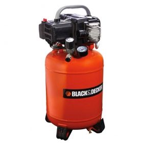 Компресор  Black&Decker, BD195/24V NK с електродвигател безмаслен, 10 bar, 1.5 к.с., 24 л, 180 л/мин