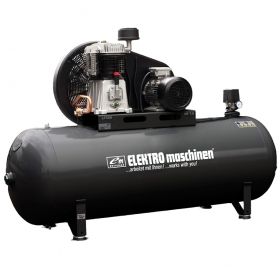 Компресор REM Power с електродвигател с ремъчна предавка 11 bar, 7.5 к.с., 500 л, E 892/11/500