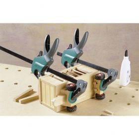 Wolfcraft 3021000 Стяга дърводелска с пластмасови челюсти автоматична 75х300 мм /EHZ Easy One-hand/