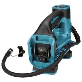 Компресор акумулаторен Makita, MP100DZ, безмаслен, без батерия и зарядно, 12 V