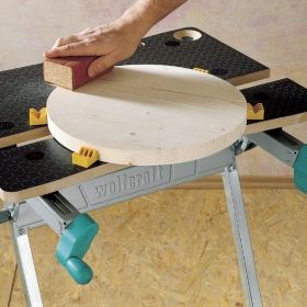 Wolfcraft 6182000 Маса многофункционална със стеги 650х420х950 мм, 120 кг /Master 600/
