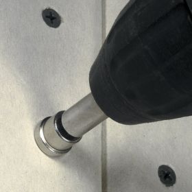 Wolfcraft 1342000 Държач за битове с ограничител 2 бр. PH 2, 1/4", 25 мм