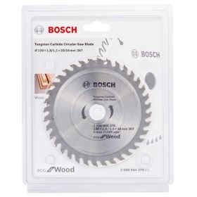 Циркулярен диск Bosch метален HM за рязане на дърво  130x20x1.8 мм, 36 z, Eco for Wood