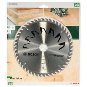 Циркулярен диск Bosch метален HM за рязане на дърво  210x30x2.5 мм, 48 z, Precision