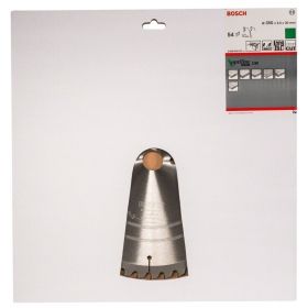 Циркулярен диск Bosch метален HM за рязане на дърво  350x30x3.5 мм, 54 z, Optiline Wood