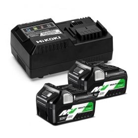 Батерия HiKOKI UC18YSL3-WEZ  Li-Ion комплект със зарядно устройство 36/18 V, 2.5/5 Ah, 2 бр.